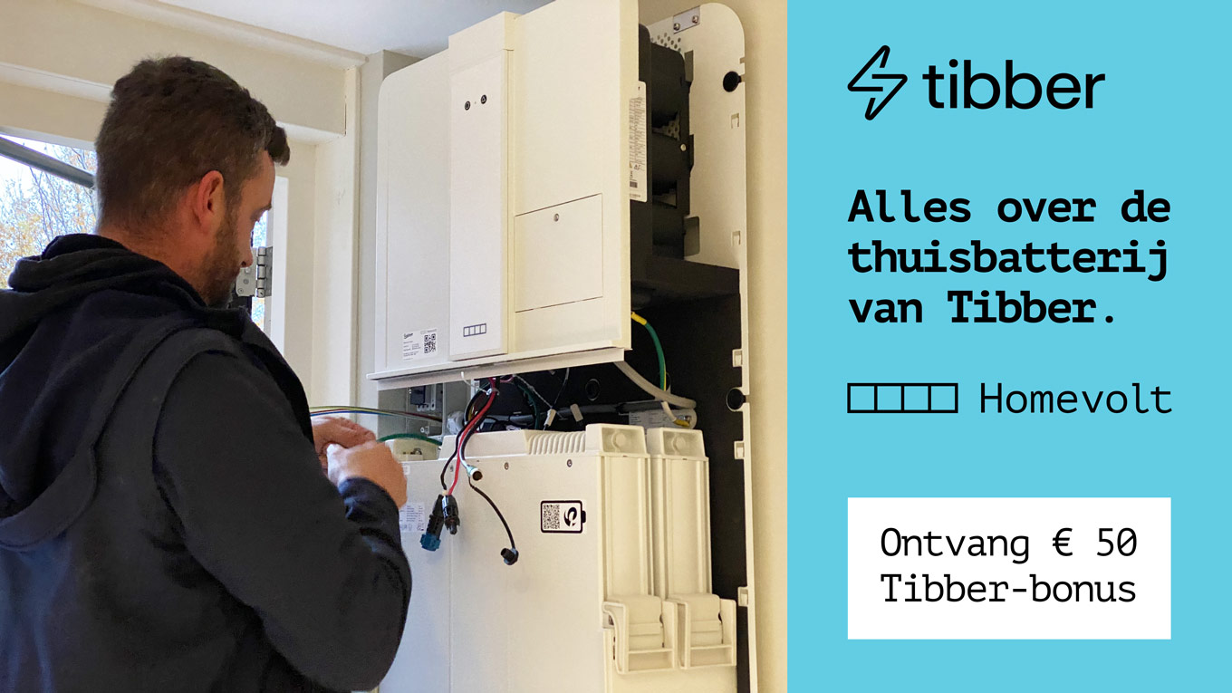 Ervaringen Tibber Homevolt (thuisbatterij) ⚡